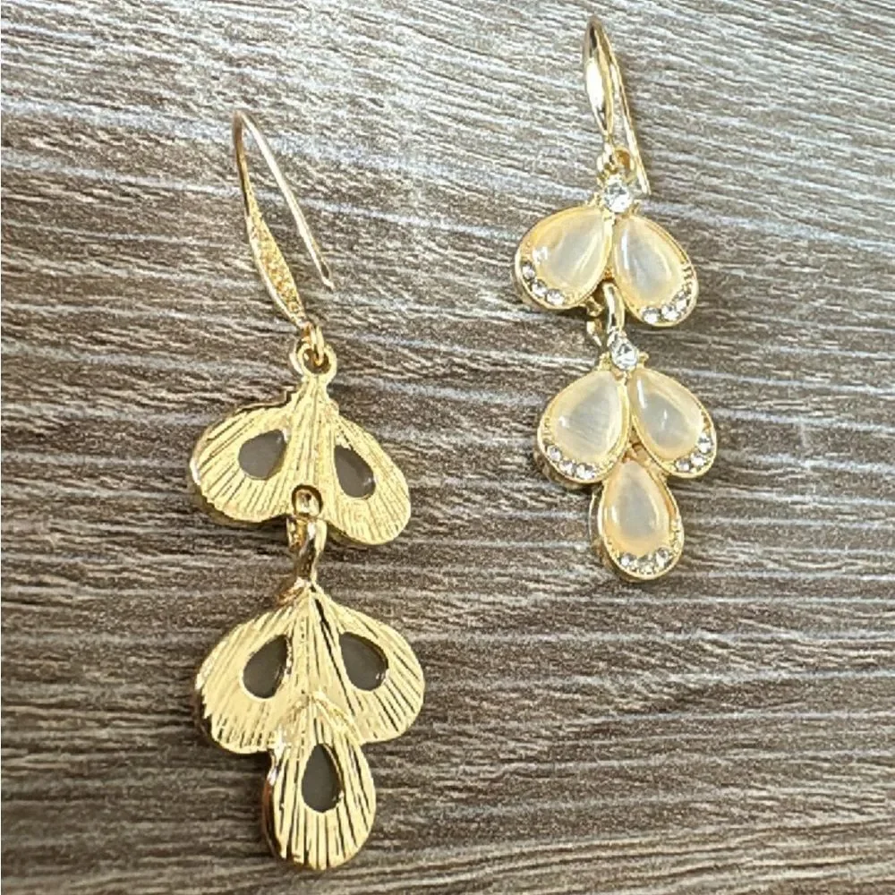 Vintage style drop earrings A779